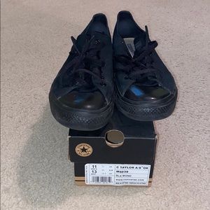 Black-On-Black Converse Chuck Taylor
